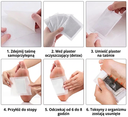 Plaster detoksykujący imbirowy